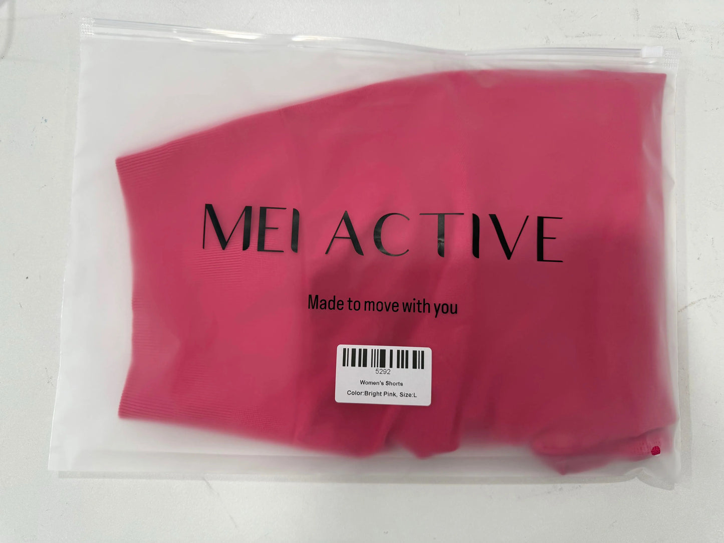 Second skin shorts Bright pink