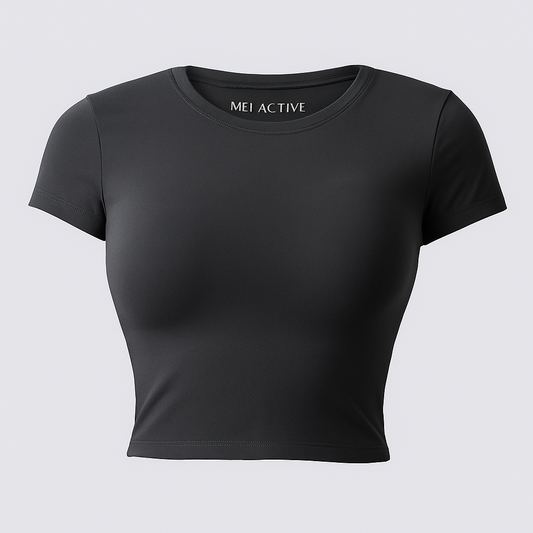 Crop Top Gray